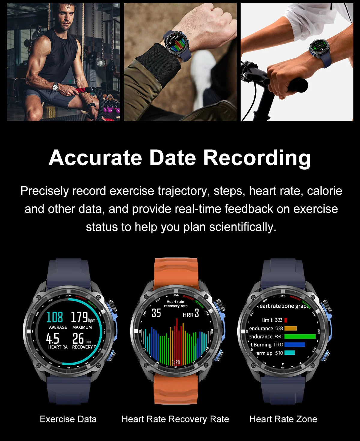 2025 Military Offline map 1000mAh Battery Smart Watch 4GB Big Memory GPS Navigation MP3/MP4 Player Swim Sports trackr Smartwatch