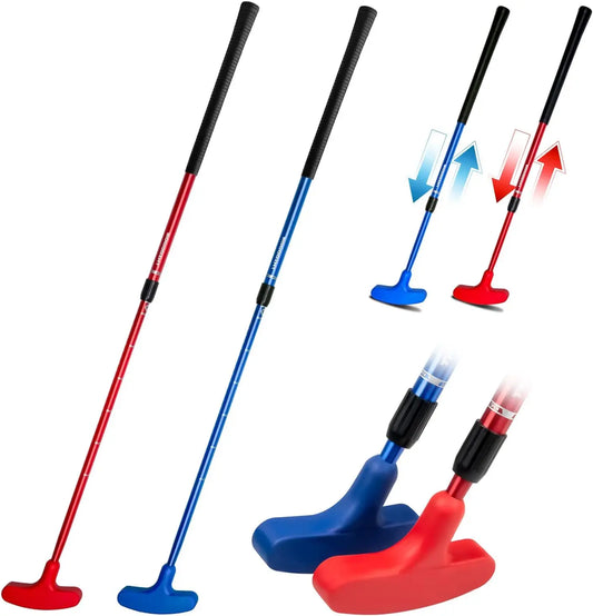 Golf Putters for Men and Women Two-Way Kids Putter Mini Golf Putter for Right or Left Handed Golfers Adjustable Length Golf Putt