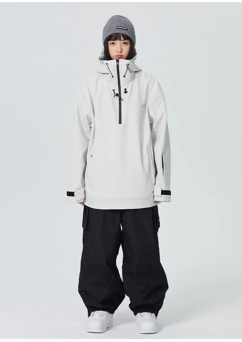 Thermal Ski Jackets 2025 New Winter Woman Outdoor Pro Windproof Sport Skiing Hoodies Man Snowboard Tracksuit Snow Clothing