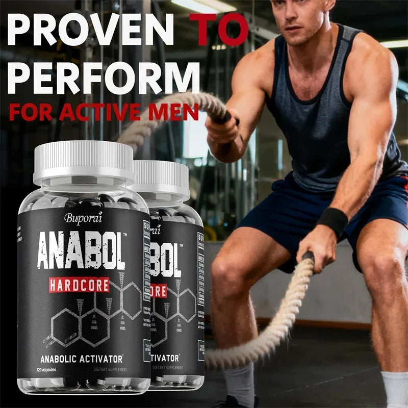 Anabol Supplement - Enhances Energy Endurance, Contributes To Muscle Growth, Strength Improvement, Cognitive Health, Memory