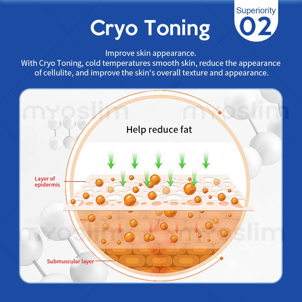 NEW Cool T Shock Cryoskin 4.0 Machine Portable Equipment Hot and Cold Skin Tightening Loss Weight Body Slimming Machine