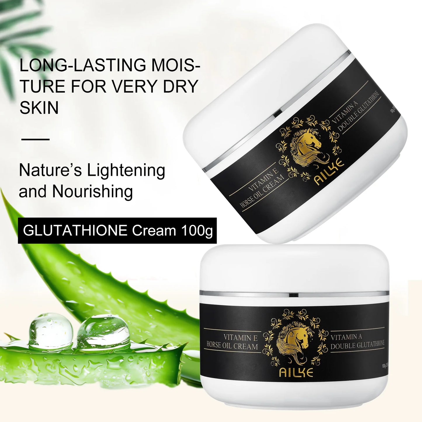 AILKE Collagen Whitening Set For All Skin Types, Lightening, Reduce Dark Spots, Freckles, Hyperpigmentation, Even Skin Tone