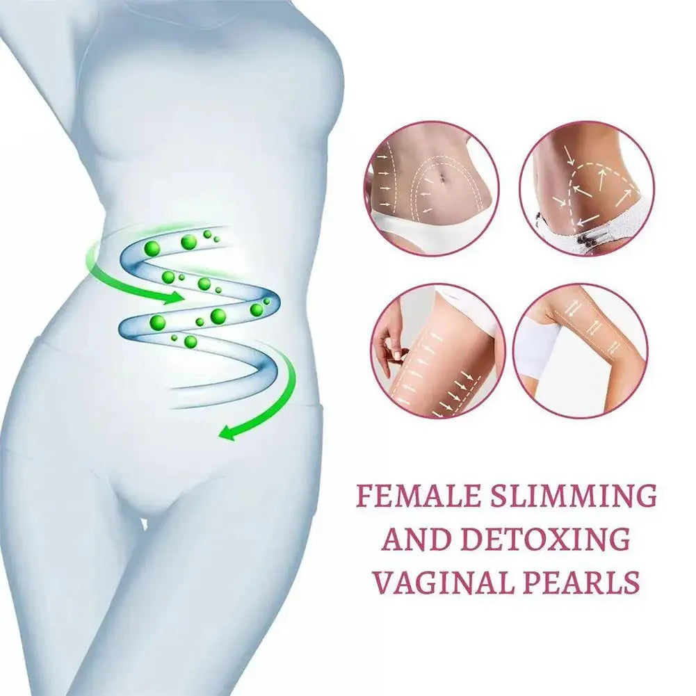 Anti-Itch Detox Slimming Capsules Vaginal Tightening Shrink Fat Burning Flat Belly Cleaning Feminine Hygiene Weight Loss Capsule