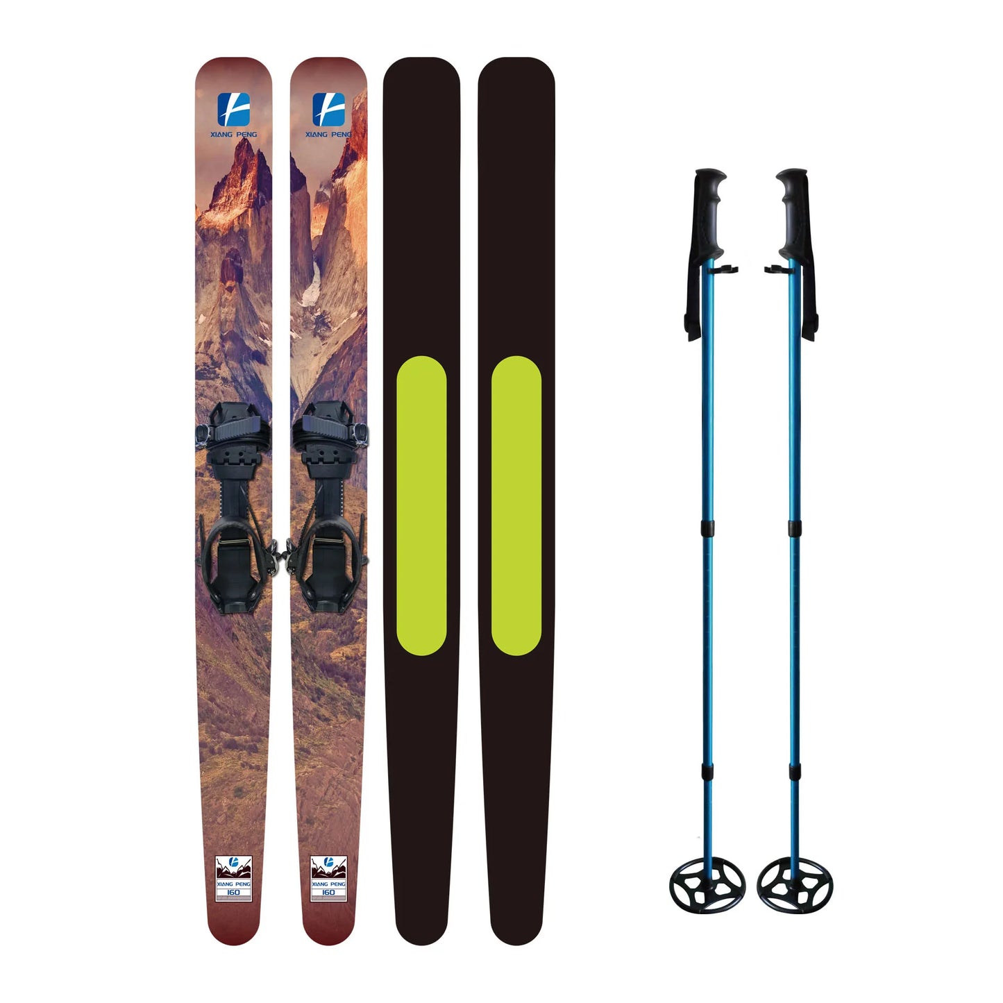 2025 XP Across (Remote Skiing) Telemark Mountain Snowboard Full Set