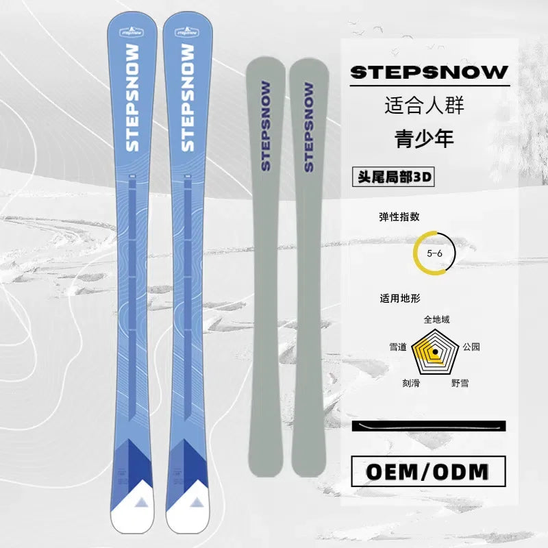 More Sizes Optional Novice Skiing Work New Snowboard Men's and Women's Entry-Level Outdoor Skiing Double Board All-around Board