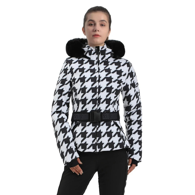 Snowboard Jackets 2025 Mountain Winter Hooded Woman Snow Jackets Outdoor Skiing Jacket Sports Outerwear Windproof Warm Tracksuit