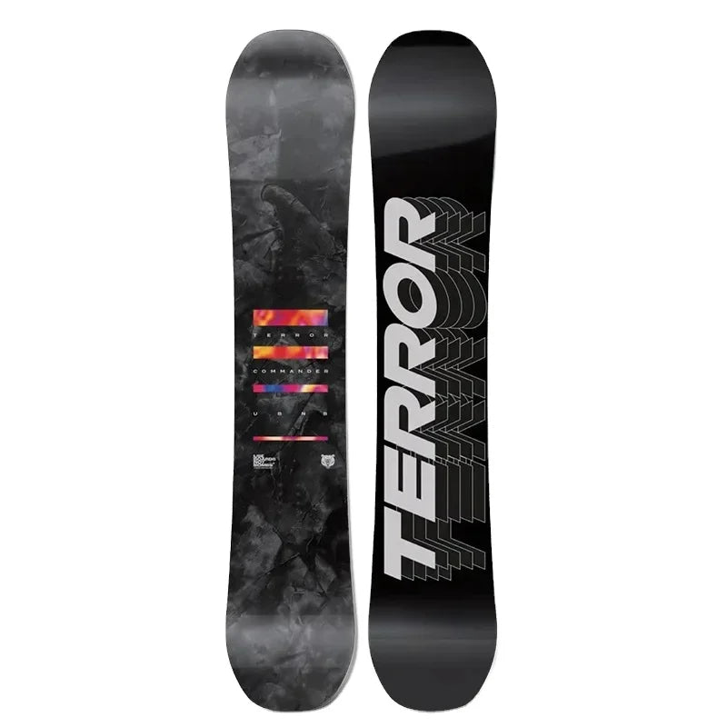 Commander Adult  All-Mountain Snowboard Set: Professional Snowboard Gear For Men And Women.