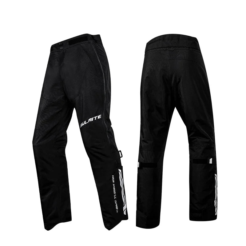 Winter Warm Motorcycle Riding Pants Quick Release Windproof Anti-Fall Wear-Resistant Motorcycle Pants for Riding