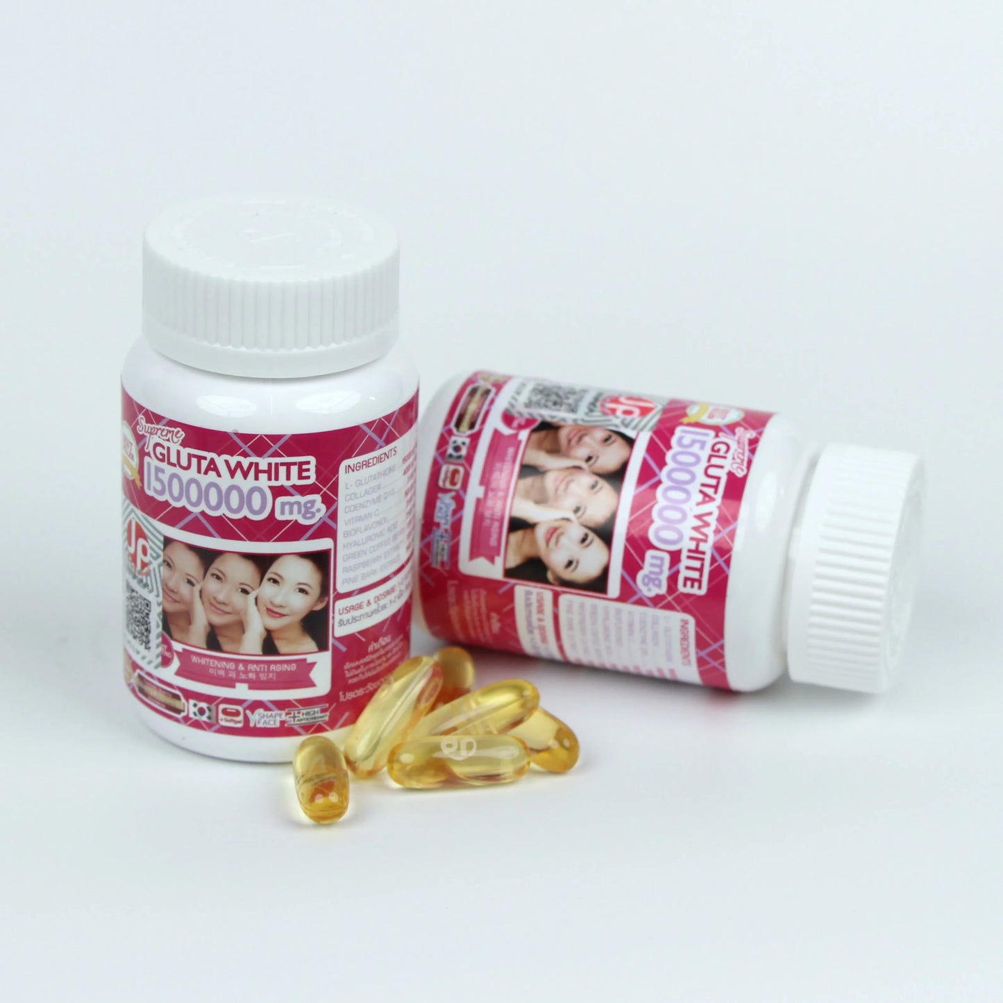 iherb Supreme Gluta white 1500000 mg SKin Care Coenzyme Q10 Glutamine
