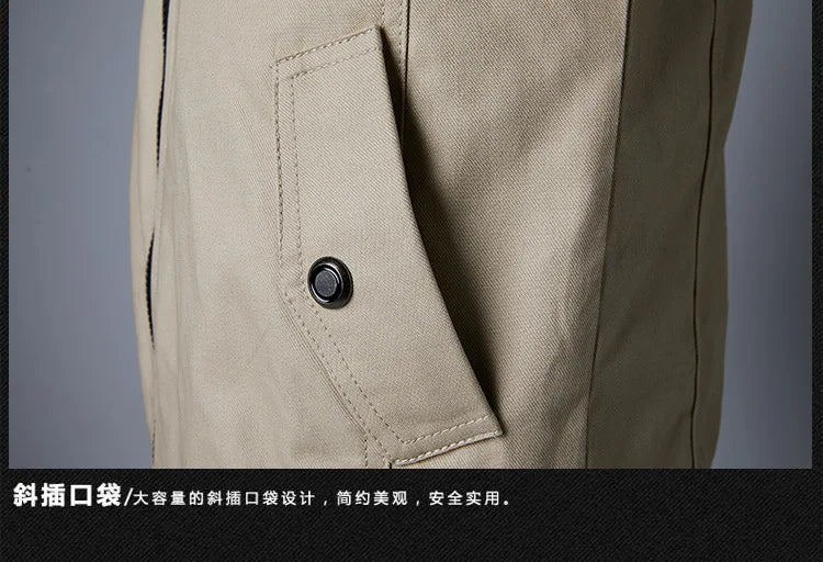 2023 Autumn Mens Bomber Jackets Casual Male Army Military Jackets Mens Cotton Slim Outwear Windbreaker Baseball Coats Clothing
