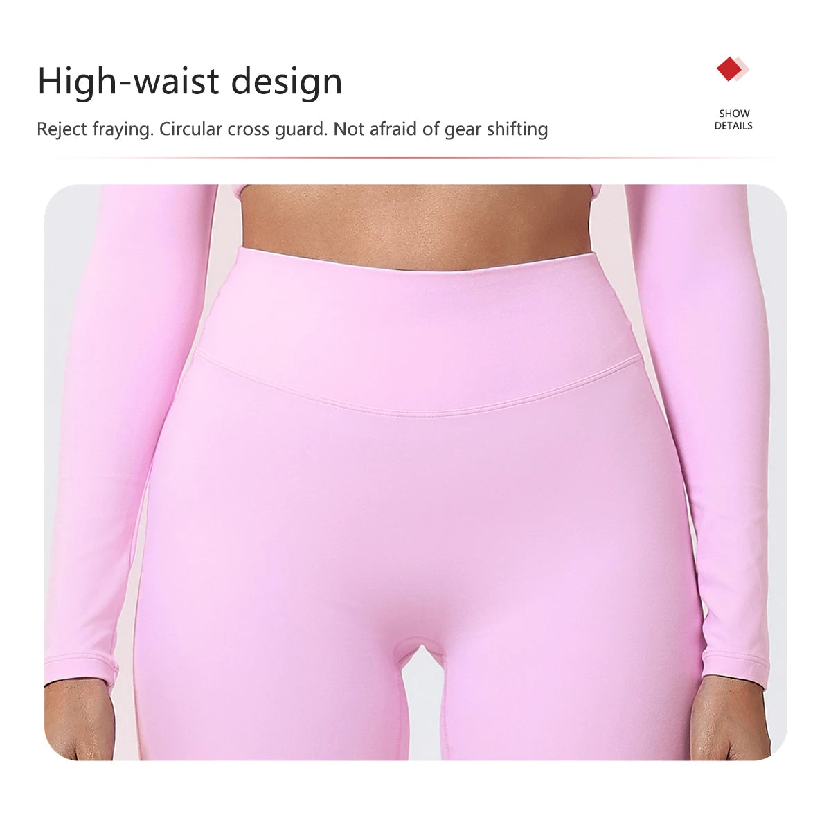 Hearuisavy Women Straight-Leg Sports Pants Gym Clothing Naked Feeling Compression Wide Leg Yoga Leggings Pilates Fitness Tights