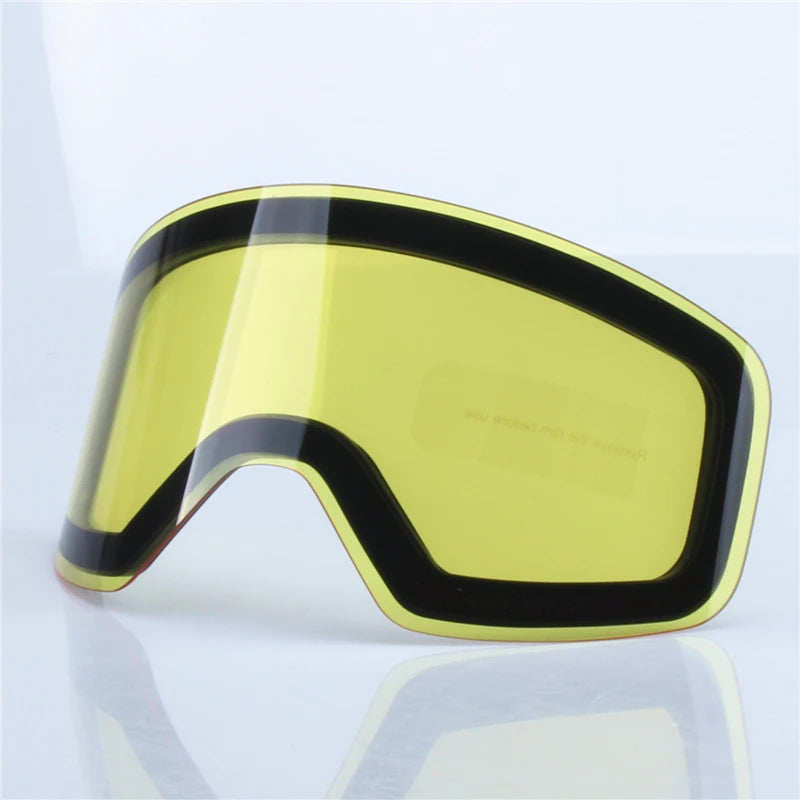 Magnetic Lens Snow Goggles Double Layer Anti-Fog UV Protection for Skiing Snowboarding High-definition Clarity Unisex Skiing