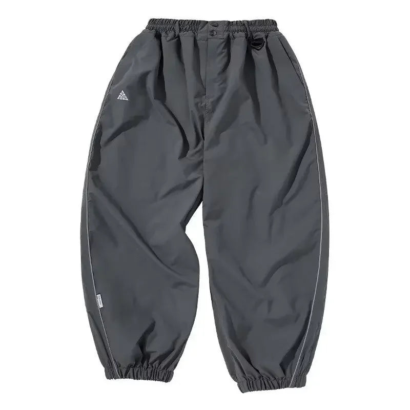 Ski Pants Men's Women's Single Board Waterproof Loose Fit Wear Resistant Professional Double Board Ski Pants