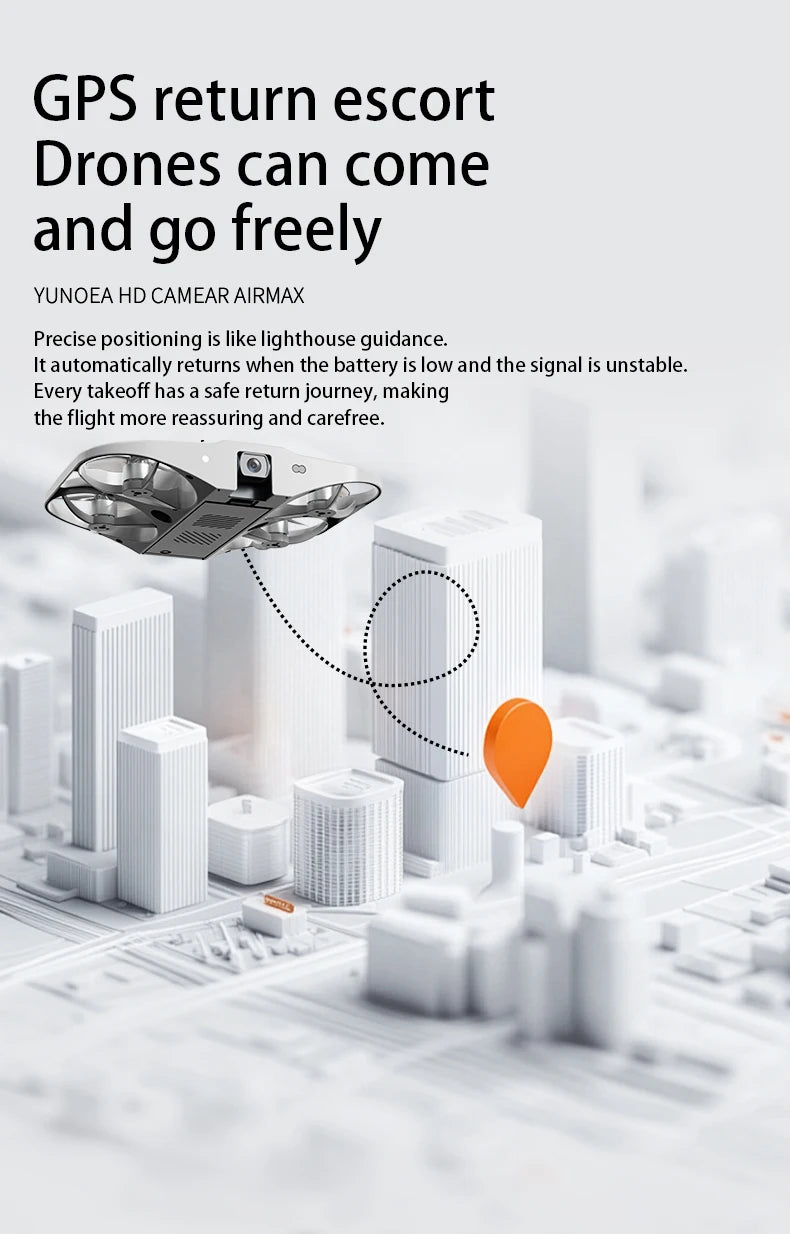 2026 New Mini Thin Drone GPS Airmax Neo Factory Professional Smart Follow RTH 8K HD Night Vision Camera Remote Control Aircraft