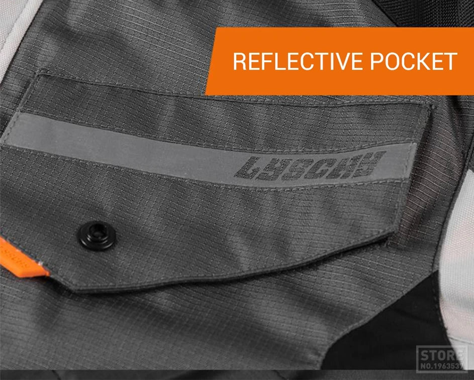 Motorcycle Jacket Motocross Jacket Pants Suit Waterproof Moto Jacket Racing Motorbike Jacket Riding Protection Men Women