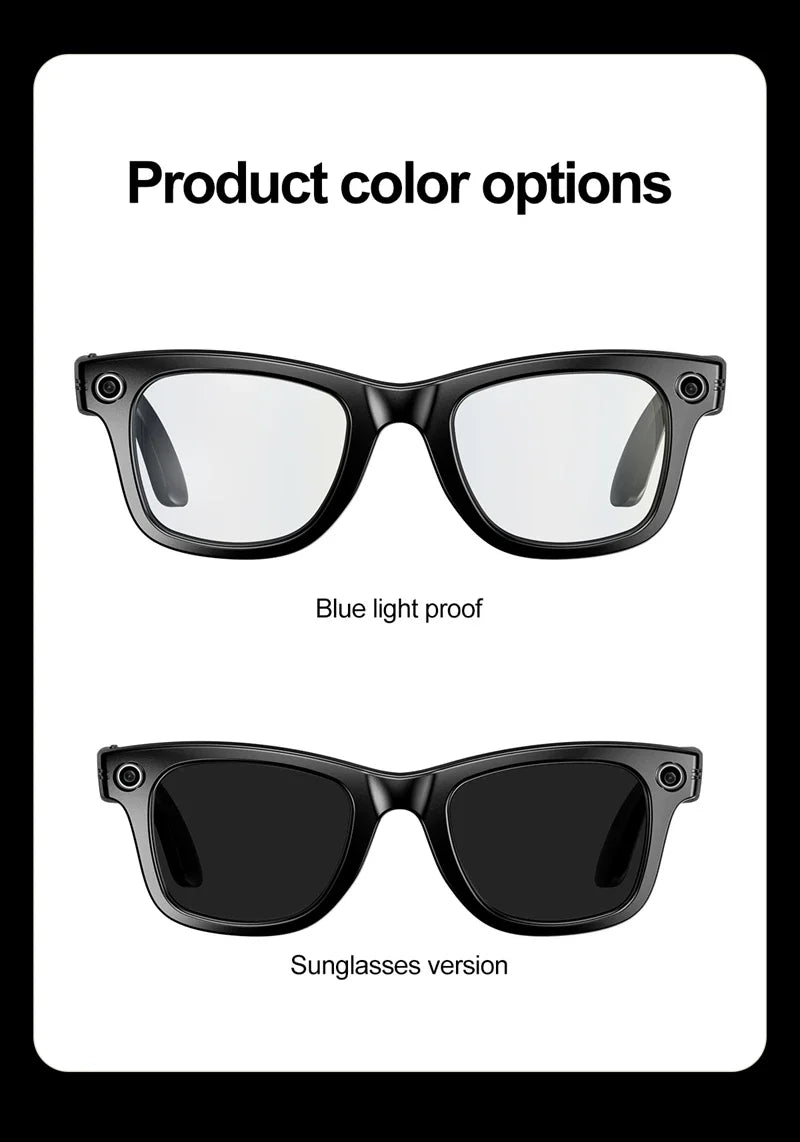 OnePlus AI Smart Glasses Photo Sense Camera Bluetooth Music Call Intelligent Recording Ip65 Waterproof Bluetooth Glasses New