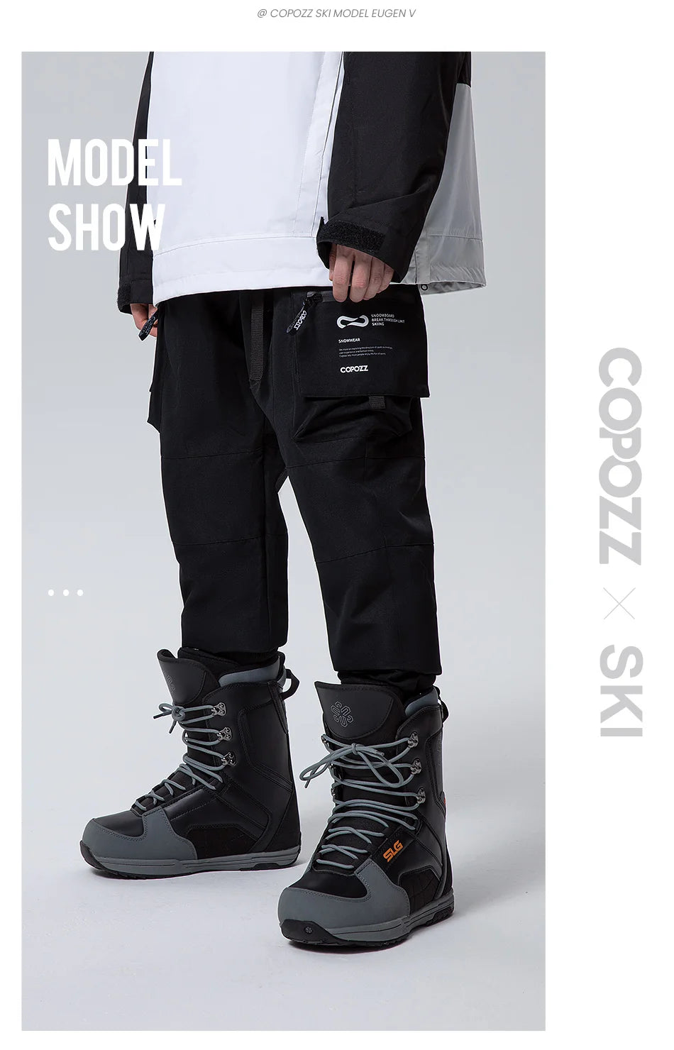COPOZZ Brand Winter Ski Pants Women Outdoor Sports High Quality Windproof Warm Snow Trousers Winter Ski Snowboard Pants