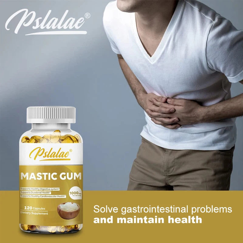 Mastic Gum Supplement - Improves Digestion, Gut and Cardiovascular Health
