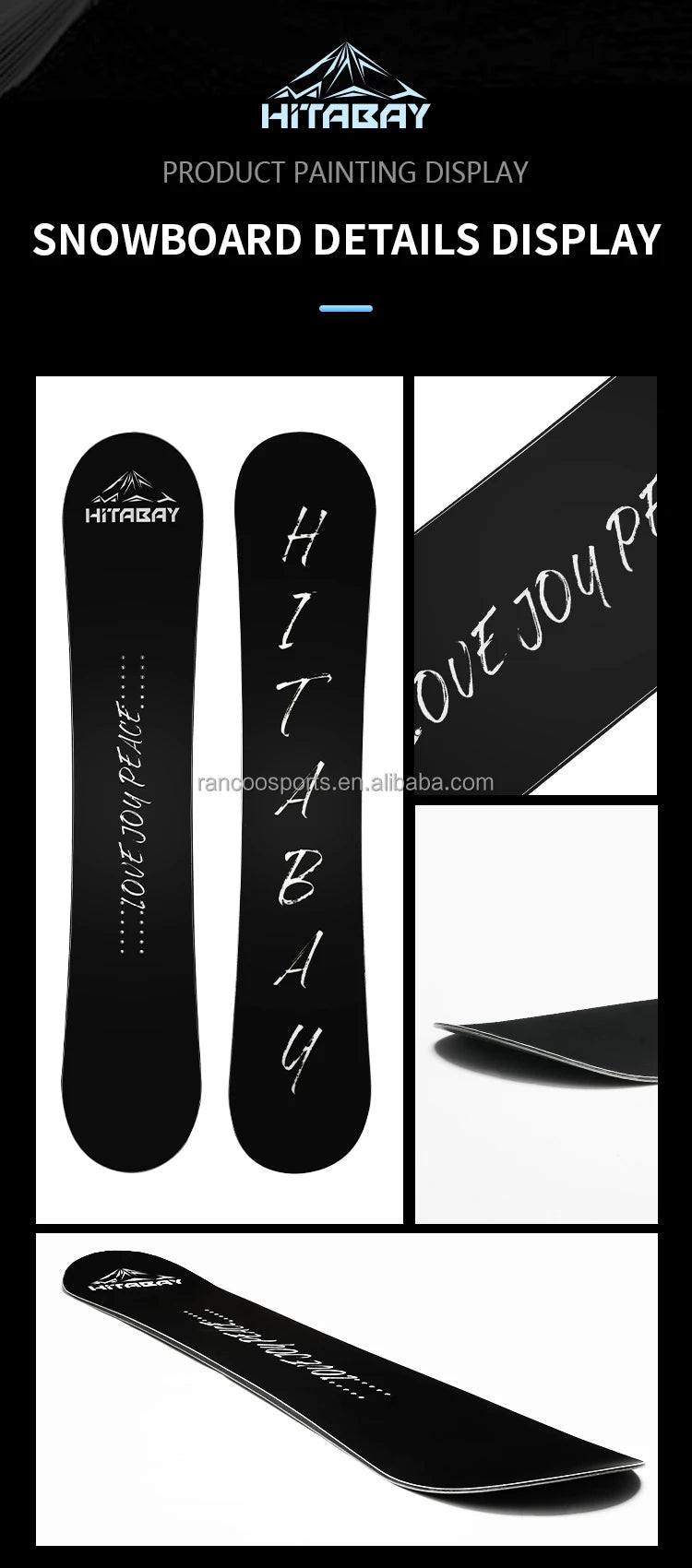 Drop shipping snow board Factory Directly Parking Snow Board Men And Women Unisex Snowboard