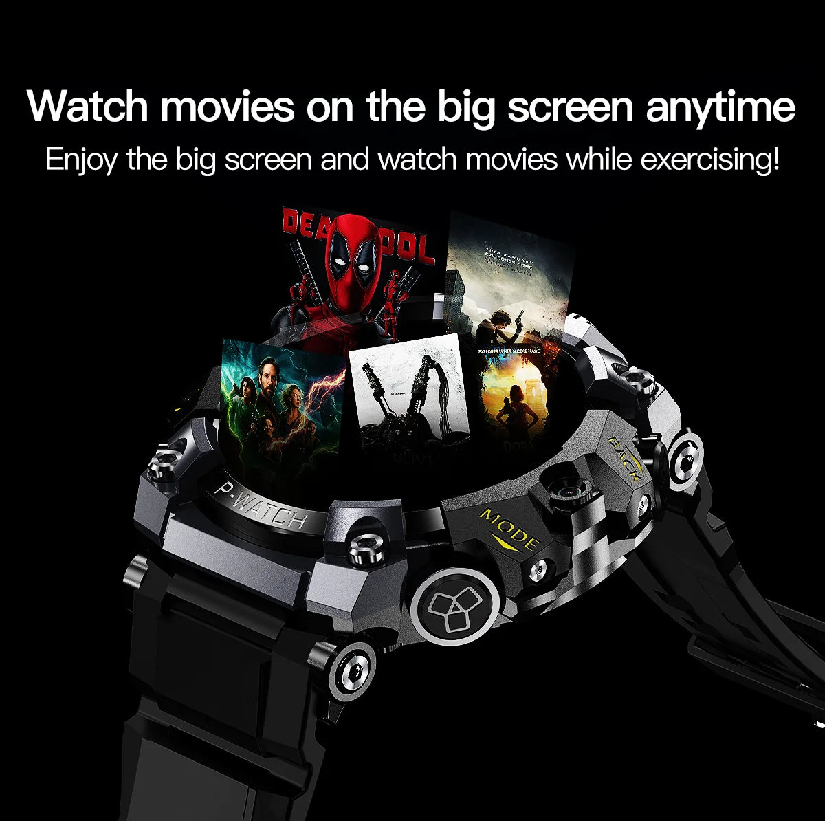 Q668 Smartwatch Android 10.0 Smart Watches With 1.95 inch Amoled Larger Screen insert 4g/5g Sim Card GPS WIFI IP68 Waterproof