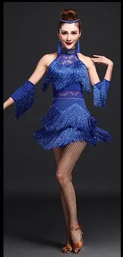 2026 New Latin Dance Dress Women/Girls/Lady New Sexy Fringe Salsa/Ballroom/Tango/Cha Cha/Rumba/Samba/Latin Dresses For Dancing
