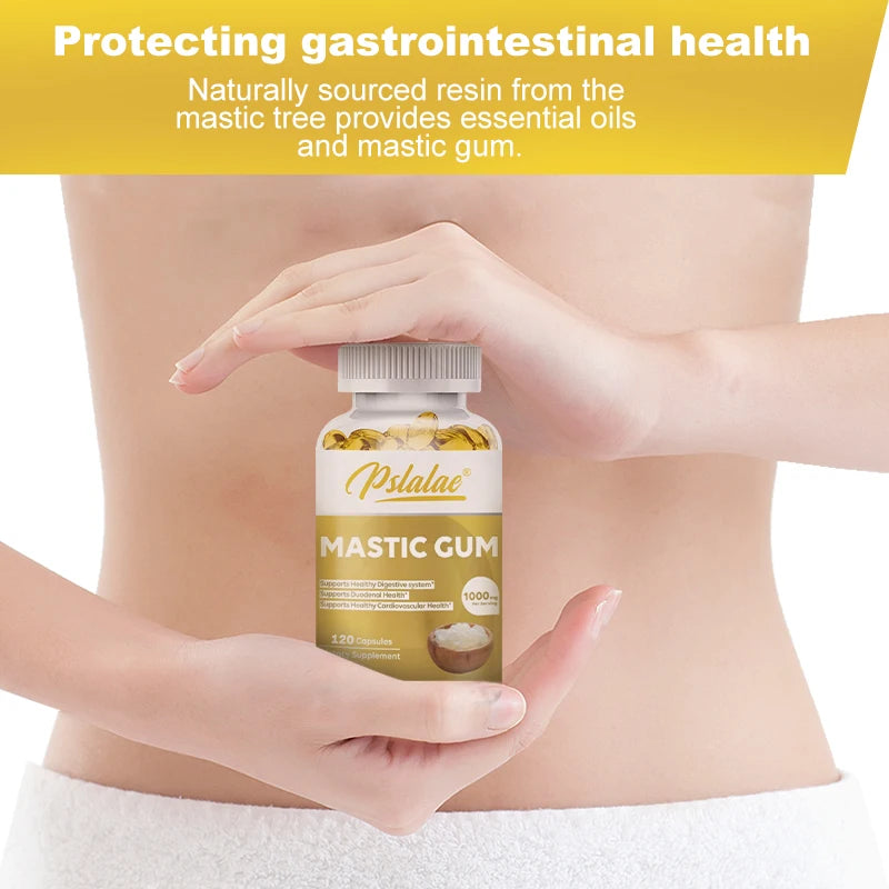 Mastic Gum Supplement - Improves Digestion, Gut and Cardiovascular Health