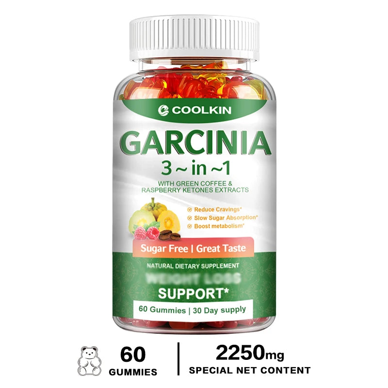 Pure Garcinia Cambogia 100% Natural HCA Extract, Boosts Metabolism and Digestion