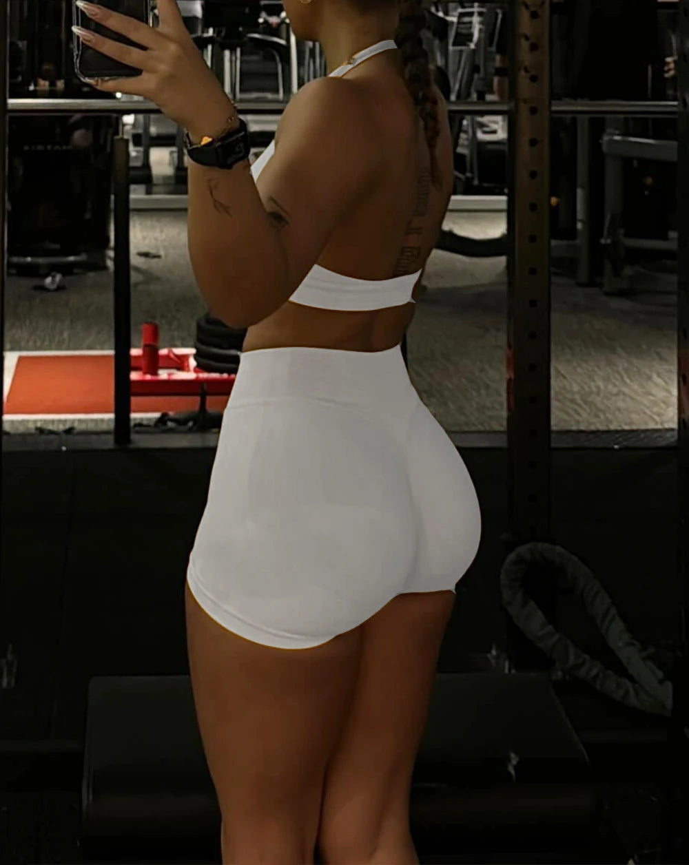 Seamless Shorts 4.5" Yoga Shorts Women Clothes Scrunch Bum Gym Shorts Booty Running Short Butt Lifting Workout Pants Fitness