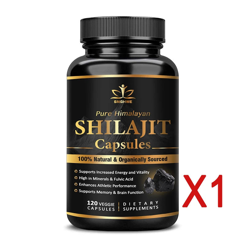 NAD+Resveratrol-Supports Cellular Energy, Brain, Healthy Aging,Shilajit for High Dosage&Potency for Energy, Strength & Immunity