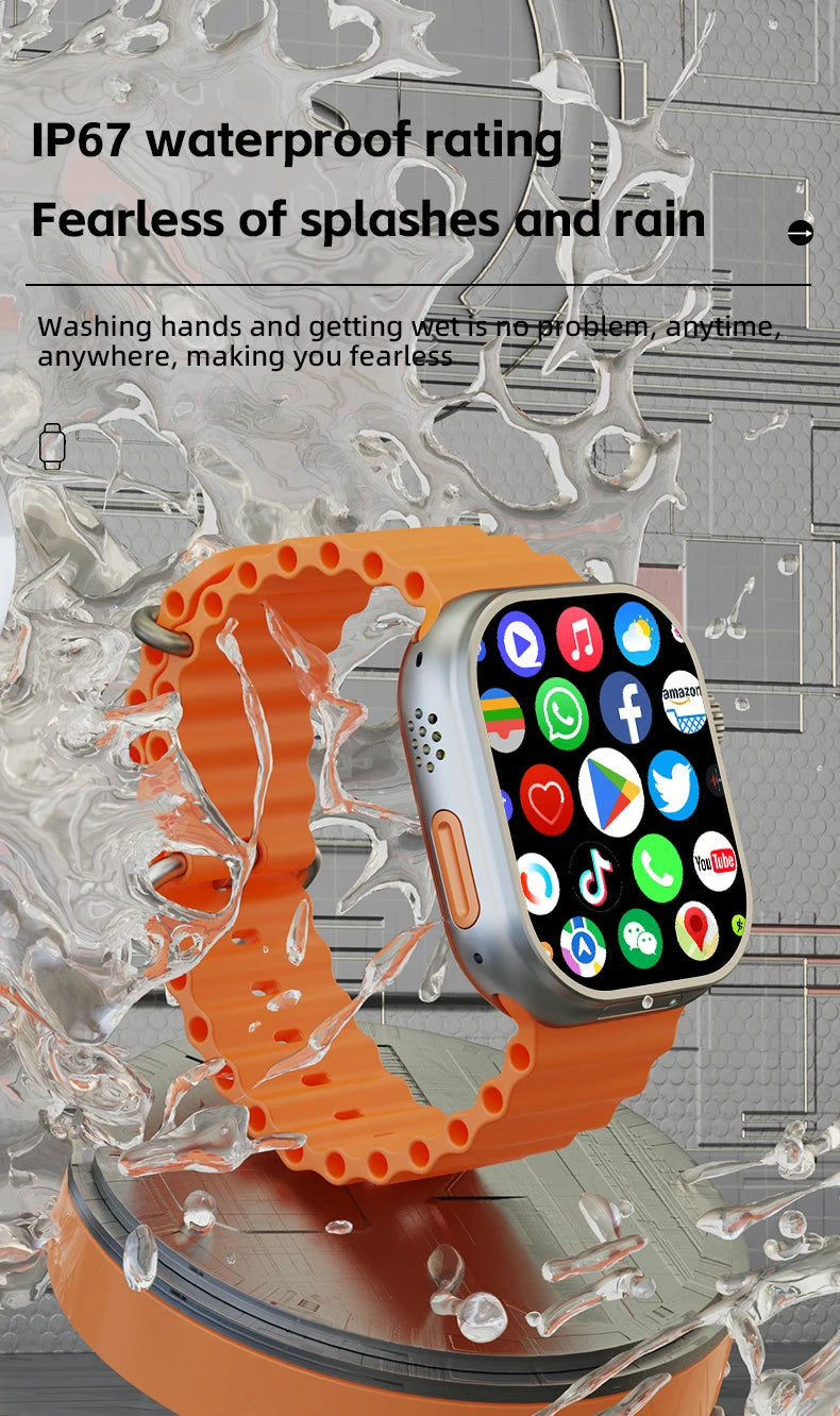 S11 Ultra Smart Watch 2.26 inch Amoled 490*580 Smartwatch With 4G 5G LTE Sim Card Touch encoder GPS precise position 2000Mah