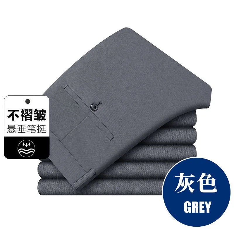 10XL Oversize Men Business Pants Winter Men's Trousers Man Casual Formal Tailoring Clothes Social Suit Clothing Slacks PantsMens