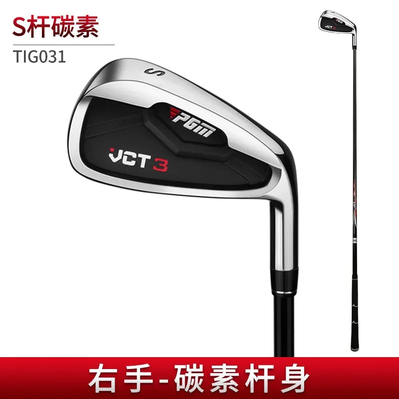 PGM Golf Clubs Men 5/6/7/8/9/P/S Irons Stainless Steel Golf Beginner's Club TIG031