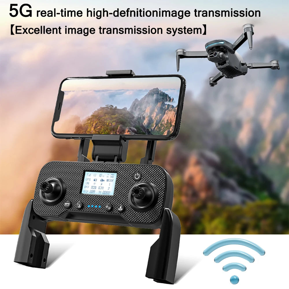 L200 PRO MAX Drone 4K Professional EIS Camera 2-Axis Gimbal 360° Obstacle Avoidance Brushless Motor GPS Quadcopter FPV RC Drones