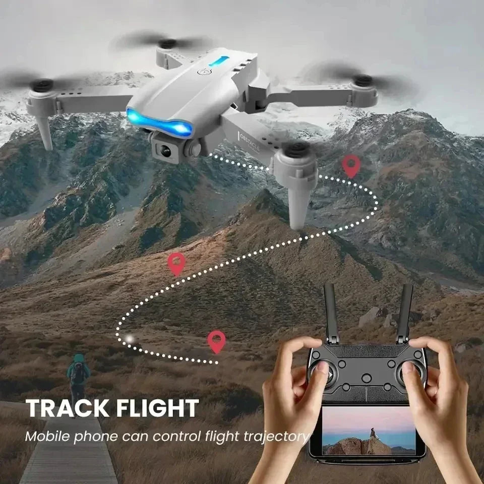 E99 Pro Drone With 4K Dual Camera Wifi Optical Flow And Obstacle Avoidance For Aerial Photography Quadcopter For Birthday Gift ﻿