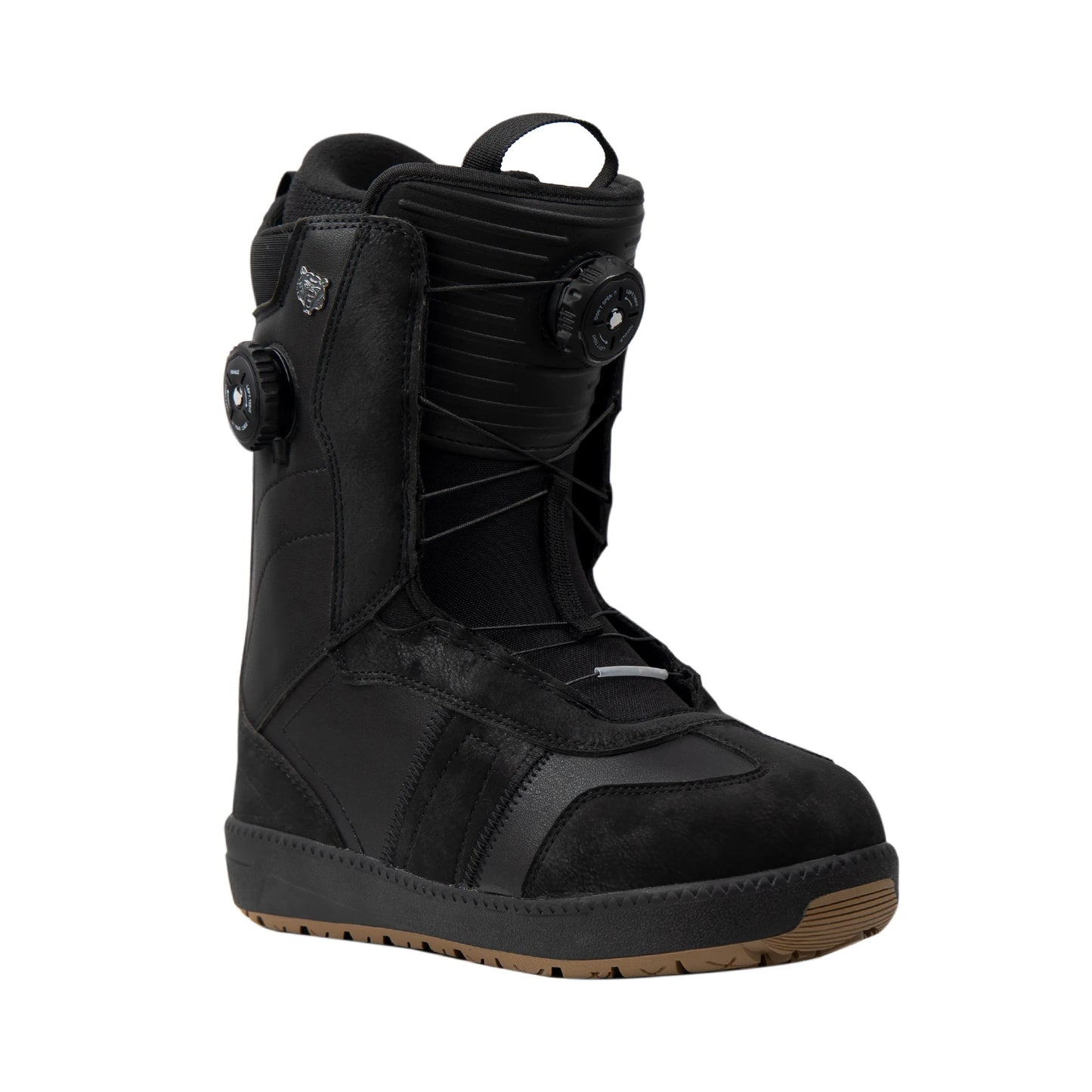 Dexun Dual Buckle Ski Boots Quick-Lace Waterproof Warm EVA Rubber Sole TPU Support Snowboard Shoes Size 36-45