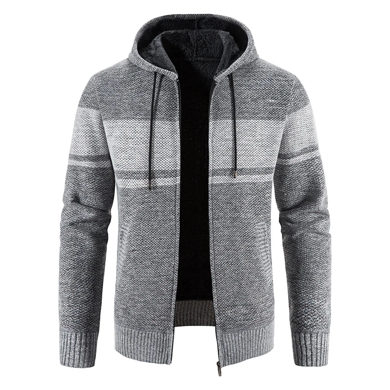 LEGIBLE 2025 Men's Sweaters Autumn Winter Wool Zipper Cardigan Sweaters Man Casual Knitwear Sweatercoat Male