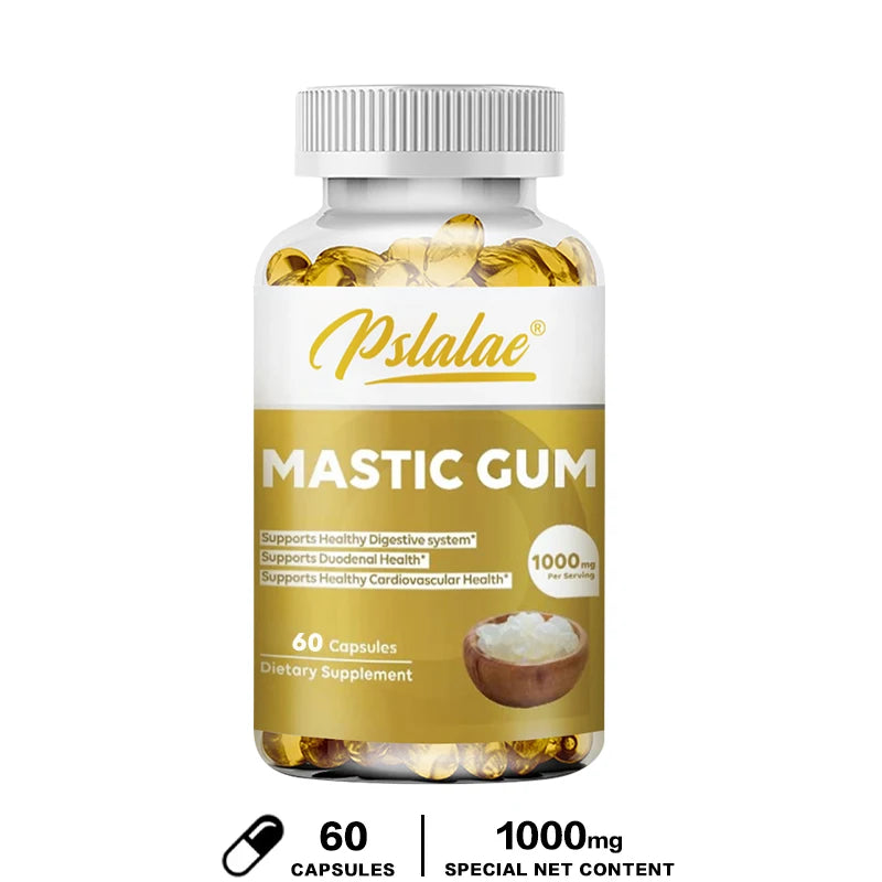 Mastic Gum Supplement - Improves Digestion, Gut and Cardiovascular Health