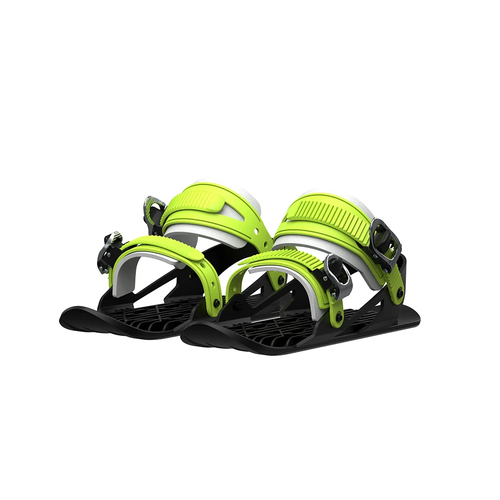 Adult mini entry-level ski skis suitable for beginners Ski boots that can be worn directly on the feet Snow walking shoes