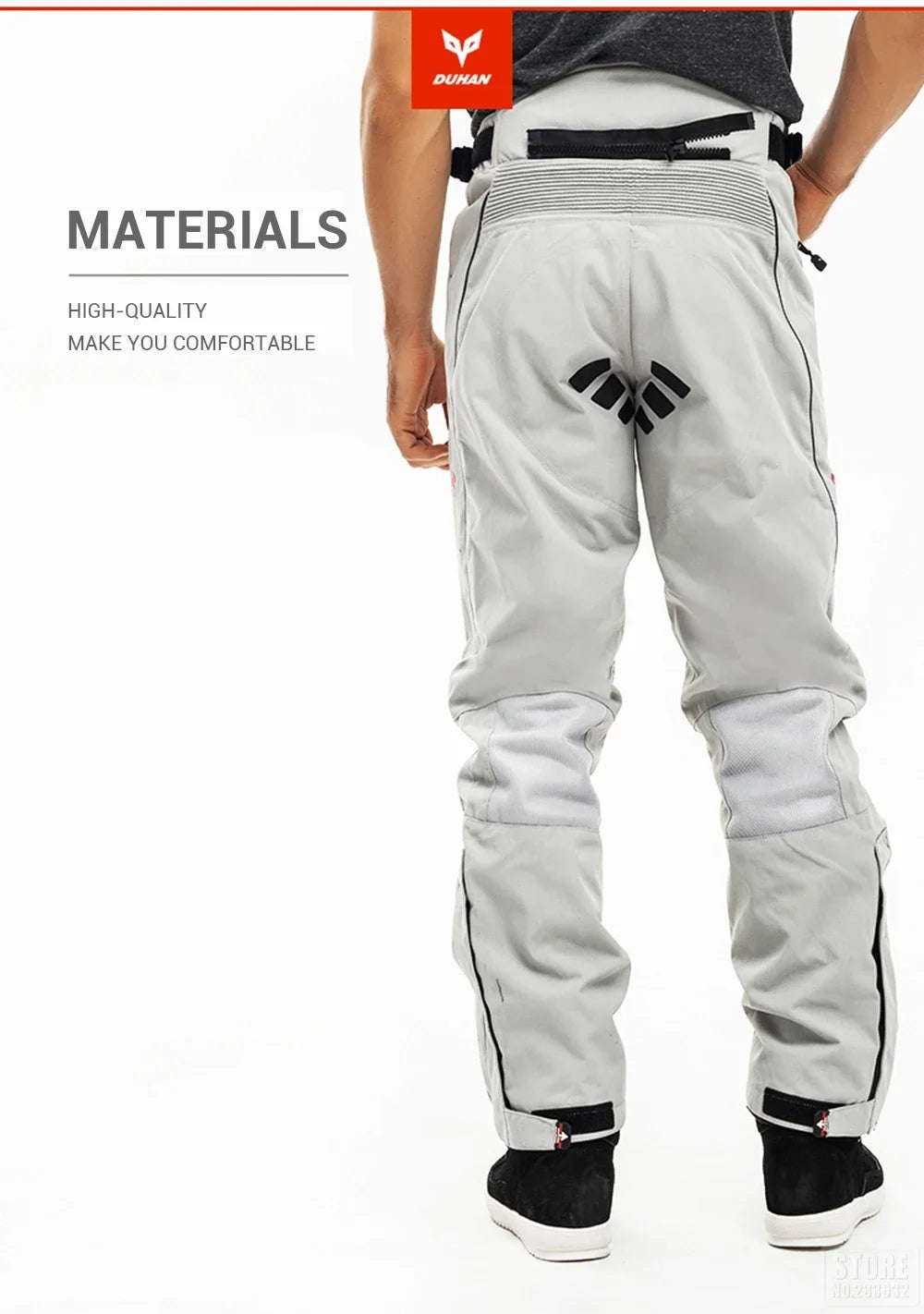 Clearance Motorcycle Riding Pants Men Summer Mesh Breathable Anti Drop Motocross Racing Pants Trousers Knee Protective Gear