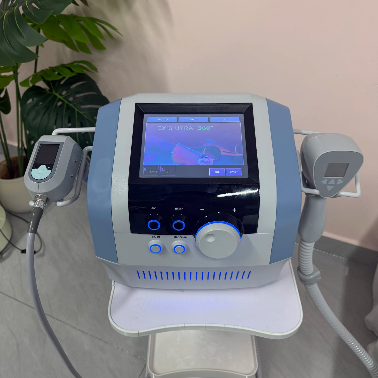Portable NEO Device Slimming Machine Ultrasonic Fat Removal Wrinkle Removal Face Slimming Double Handle Super Strong 360 Degree