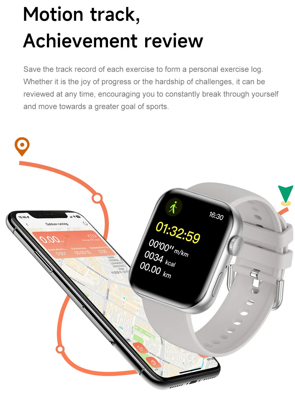 2026 New For iOS Watch Series 11 Smart Watch Ultra HD AMOLED GPS NFC Heart Rate IP68 Waterproof Sport Fitness Call Smartbracelet