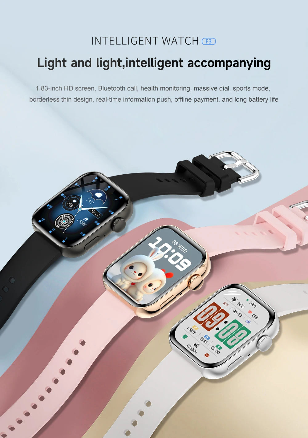 2026 New For iOS Watch Series 11 Smart Watch Ultra HD AMOLED GPS NFC Heart Rate IP68 Waterproof Sport Fitness Call Smartbracelet