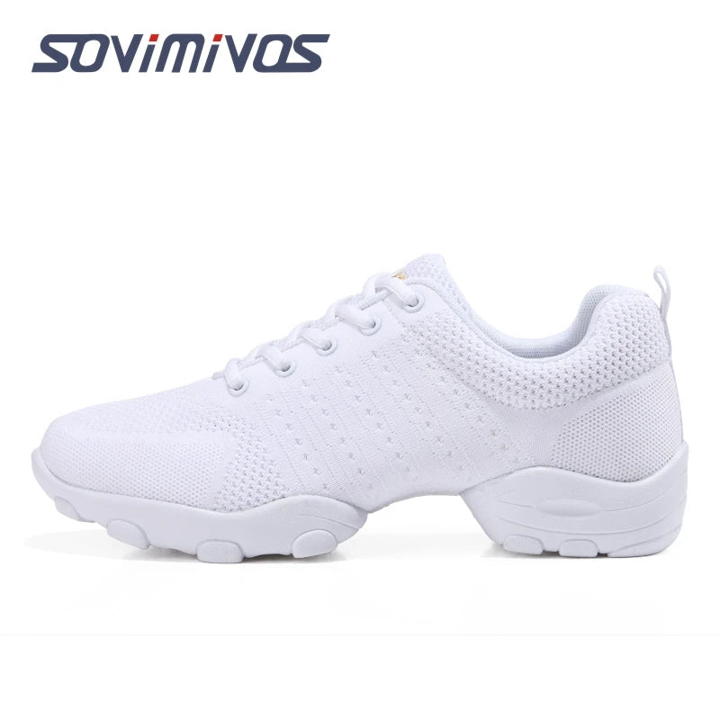 New Coming Dance Sneakers Jazz Shoes Dancing Modern Footwear Belly Contemporary Gym Dancers Leisure Sports Men Women Child Adult