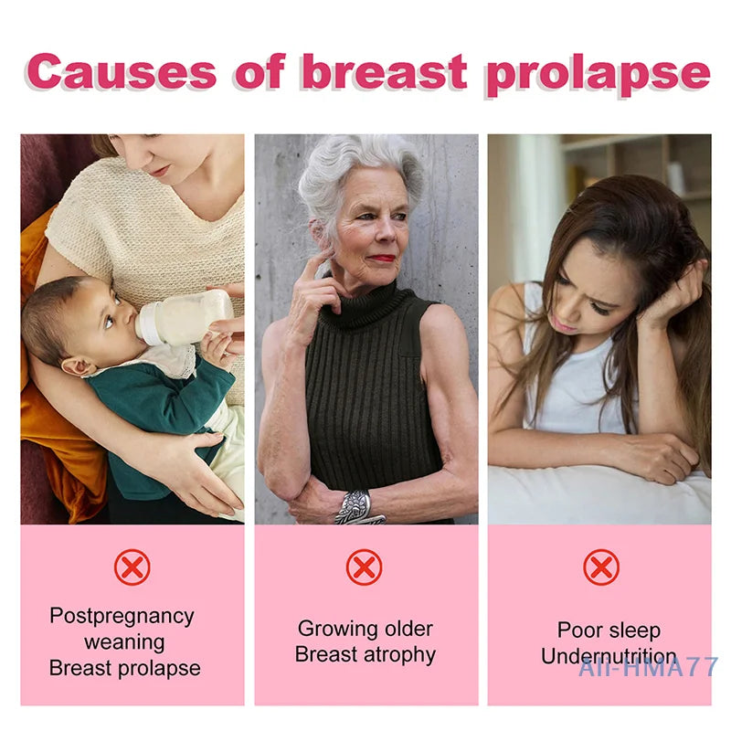 Breast Enhancement Capsules Enlargement Stretch Size Bust Tighten Help Growth Balance Uneven Breasts Estrogen Chest Firmer Pills