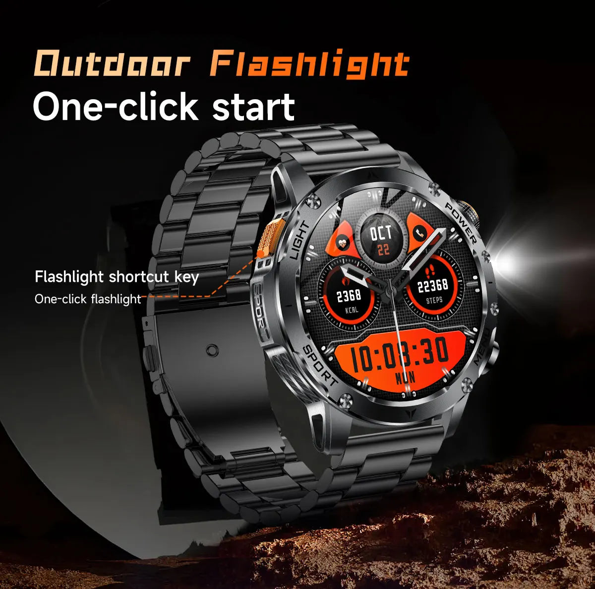 2025 Men 1.7-inch AMOLED Screen Smart Watch 1000mAh Battery Heart Rate Bluetooth Call NFC GPS Tracker Sports Fitness Watches New