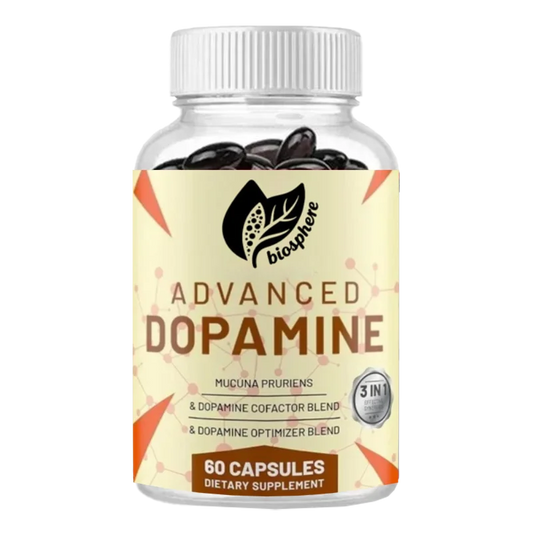 Dopamine Supplement Capsules - Velvet Bean Seed Extract, High Quality Vitamins, Minerals, and Natural Plant Extracts