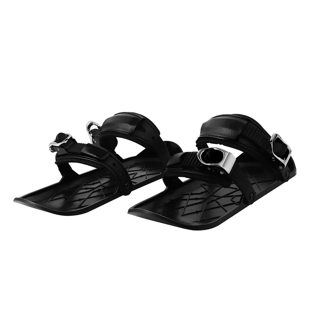 Mini Adjustable Short Skis Skates for Snow Snow Shoes Mini Skis Shoes Snow Walking Shoes for Winter Outdoor Sports