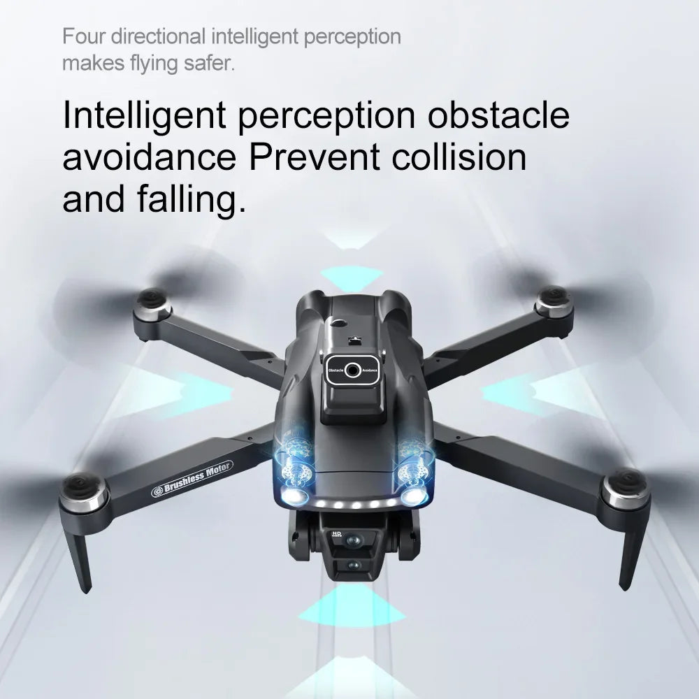 Original V198MAX GPS Drone 8K Professional Camera Aerial FPV Brush Laser Obstacle with Large Screen Remote Control Folding Dron