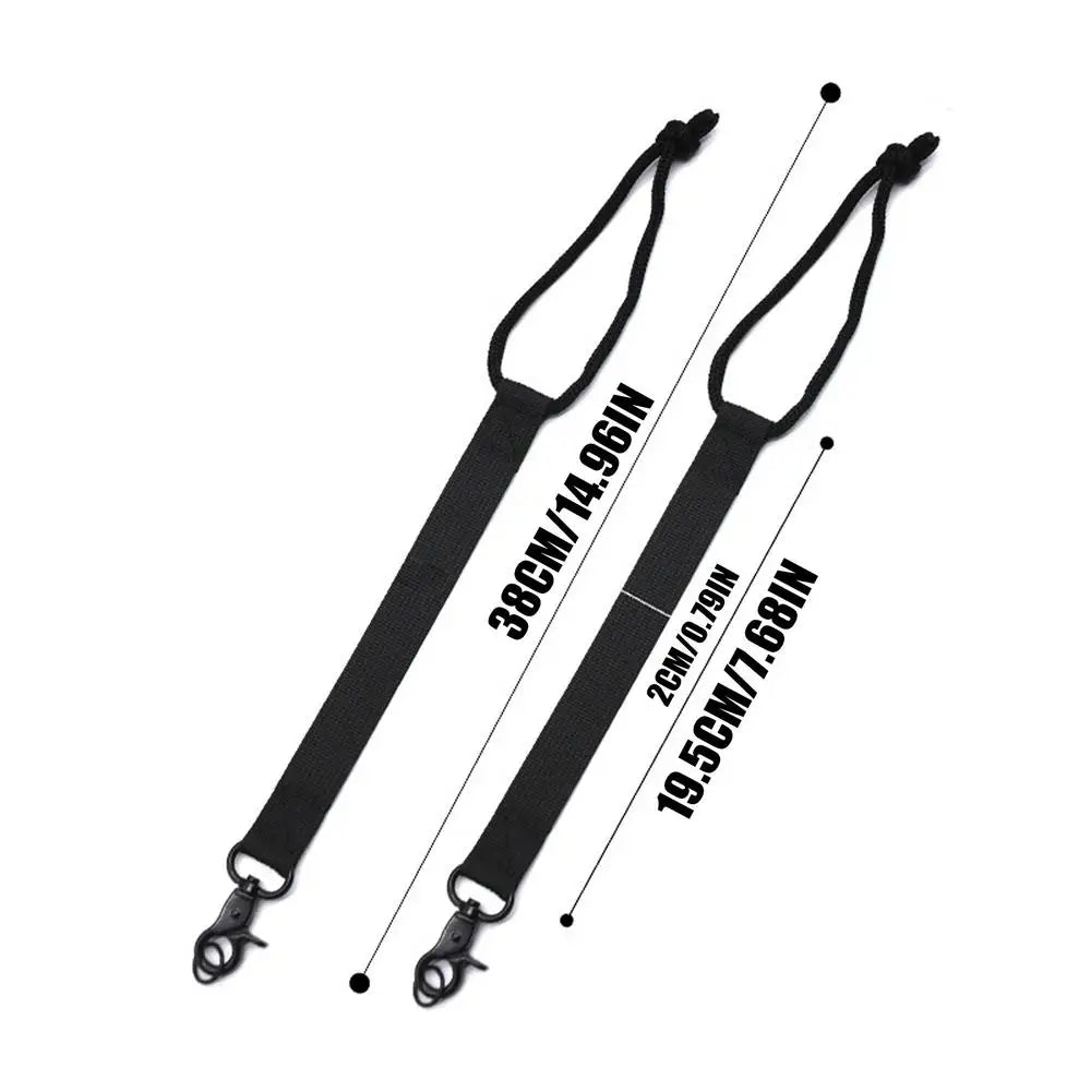 Snowboard Safety Strap 2-Pieces Ski Protection Replacement Rope Snowboarding Security Supplies for Men Women Adults Hobbyists