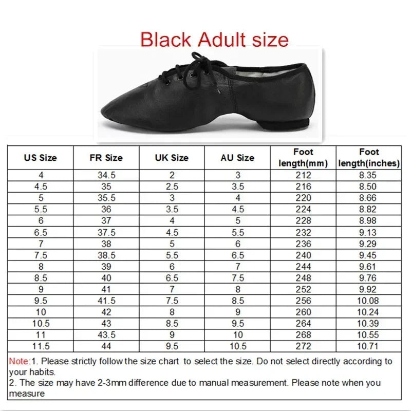 New Professional Jazz Dance Shoe Boot Women Men Kids Lace Up Dancing Sneakers Leather Athletic Shoes